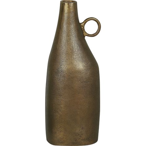 Dekovase SAMBHAR Metall 46 cm Messing