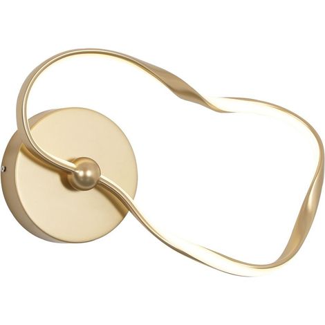 Amaya LED-Wandleuchte gold ALU italux WL-22782-GD