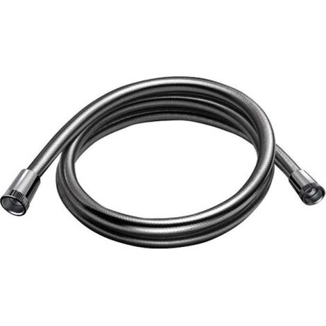 KD Brauseschlauch SILVER PVC verstärkt glatt 850mm