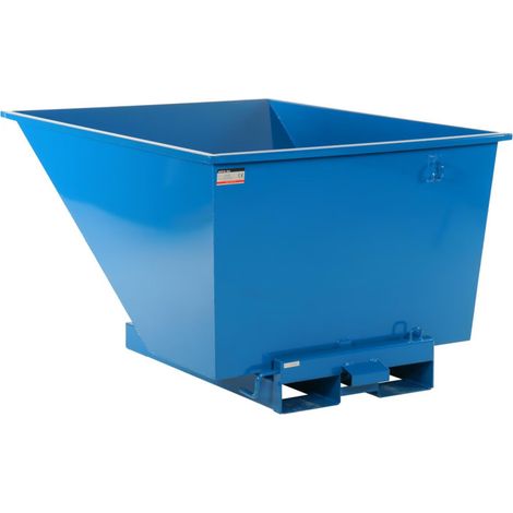 [JAMAIS UTILISE] Benne Basculante 900L Öppen avec Entrée de Fourches Charge 2000kg - A482701