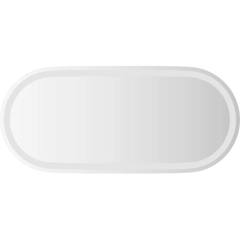 LED Bathroom Mirror 80x35 cm Oval vidaXL (1/5)