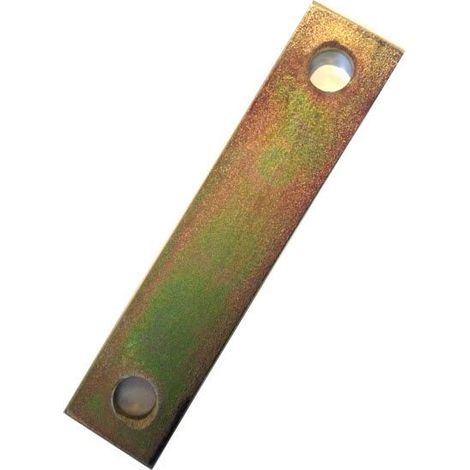 Backing plate for M8 U-Bolt 81 mm Inside diameter Yellow Zinc Plated (1/2)