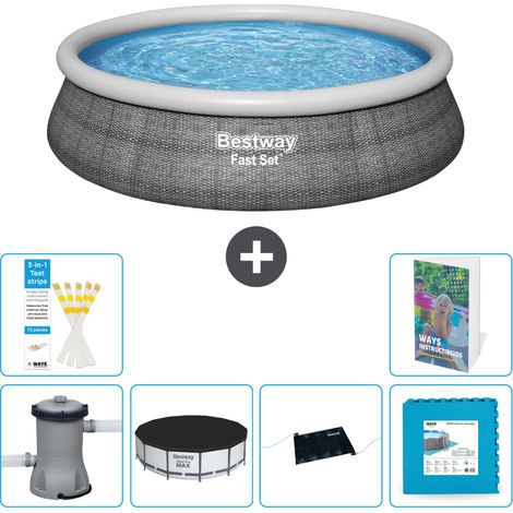 Bestway Bestway Fast Set Ronde - 457x84 cm - 7-pièces S273 (1/5)