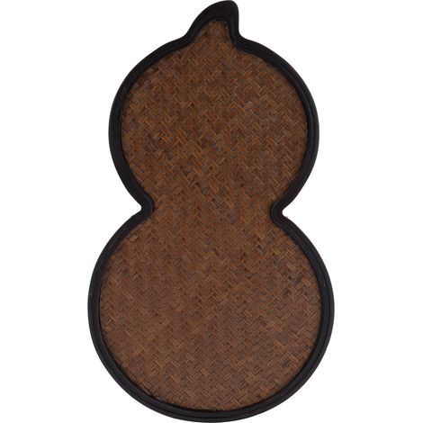 Plateau de service en bambou pour cérémonie du thé, petit plateau à thé, soucoupe pour théière et accessoires. (1/5)