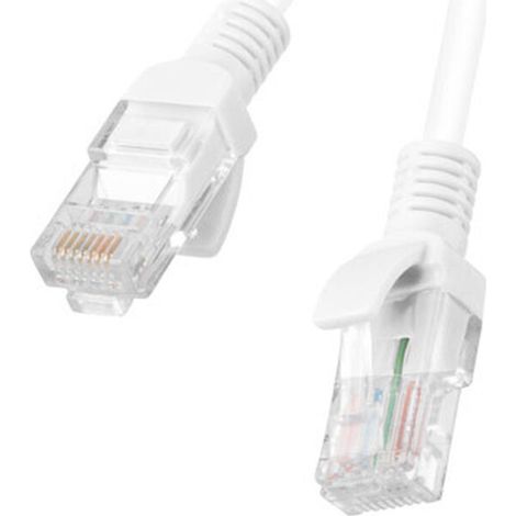 Cavo patch Lanberg UTP Cat.6 da 1 m, bianco.