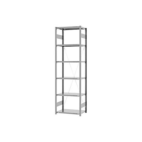 eurokraft pro Scaffale a innesto struttura leggera un lato (1/3)