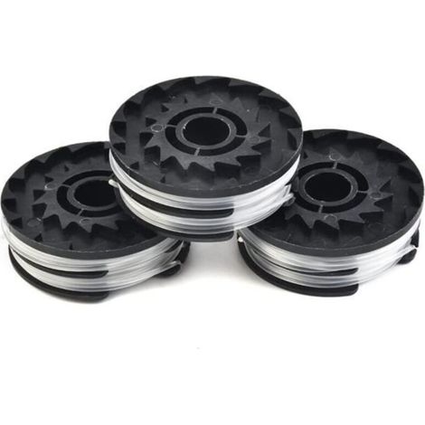 Packung mit 3 Spulen Faden für Parkside PRT 550 A1, A3, A5 Freischneider. (1/5)