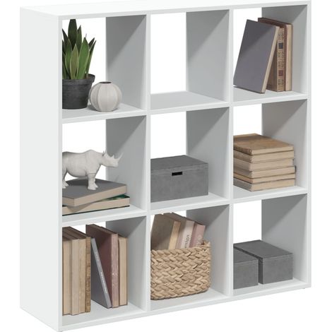 vidaXL Libreria Divisorio Bianca 102x29x103,5 cm in Truciolato