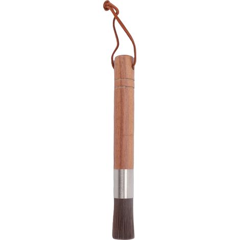 Spazzola Pulizia Macinacaffè – Nylon Acciaio Inox Manico Faggio 16,68x1,8cm – Design Ergonomico per Rimuovere Residui – Ideale per Baristi e Uso Domestico (1/5)
