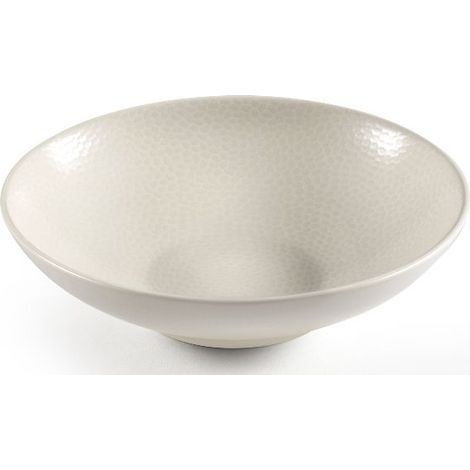 6 Salatteller und Pastateller 19 cm Elfenbein - Stone - Medard De Noblat