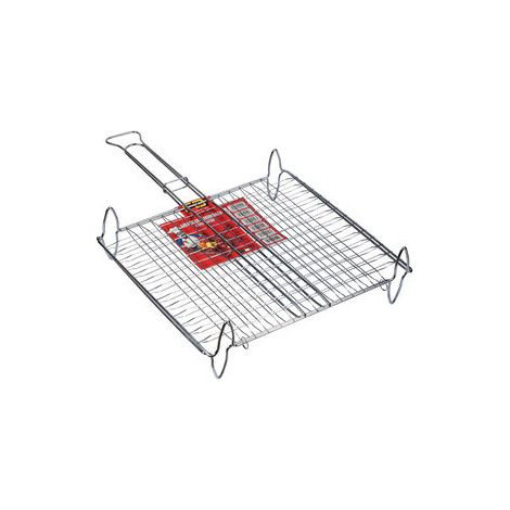 GRATICOLA DOPPIA BOMBATA CON PIEDI 37X27 CM- 1,0 pz