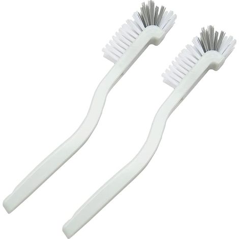 Set mit 2 Mehrzweck-Flaschenreinigungsbürsten, Flaschenbürste, Kaffeetassenbürste, langer, gebogener Flaschenbürstengriff
