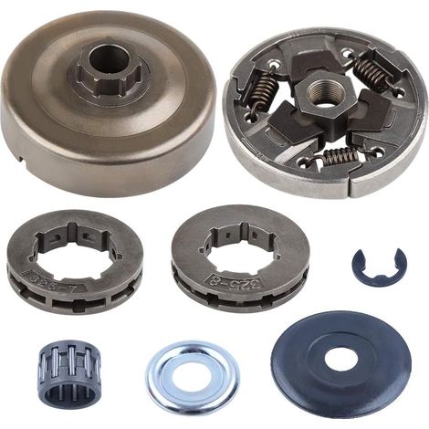 325"-8 7T Tamburo della Frizione Pignone Rondella Kit per Stihl MS261 MS261CM MS270C MS280C Motosega 0,325 Piazzola 1121160 2051 (1/5)