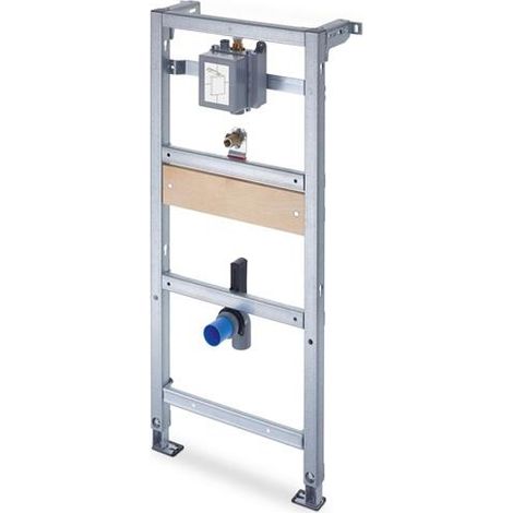 Élément d'urinoir DURASYSTEM 500 x 1148 mm pour robinet de chasse encastré, construction en plaques de plâtre