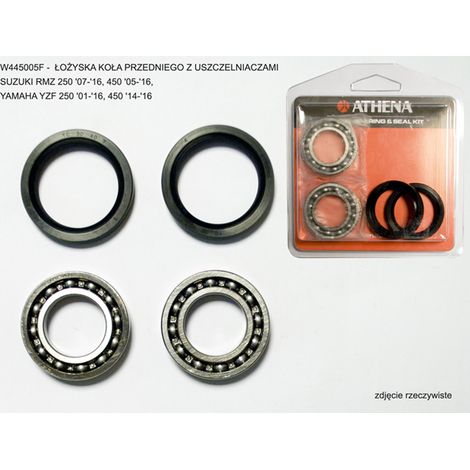 Athena Suzuki RMZ/Yamaha YZF Vorderradlager mit Dichtungen (1/3)