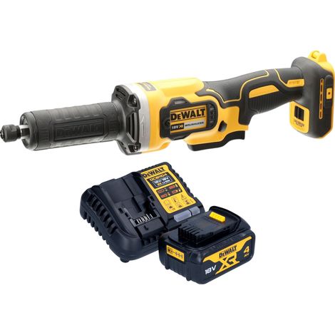 DeWalt DCG 426 M1 Amoladora recta a batería 18 V sin escobillas + 1 batería de 4,0 Ah + cargador (1/4)