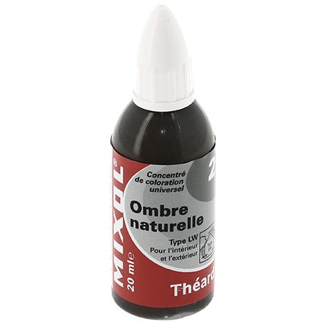 Concentré de coloration universel - Flacon 20 ml - Mixol Ombre naturelle