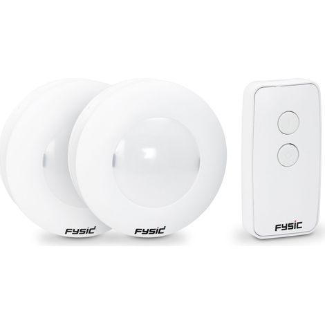 Lampada fysic fc-04 senza fili telecomando 2 pezzi