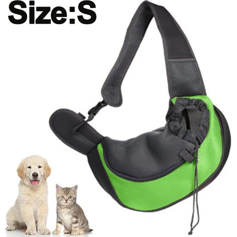 Bolsa portátil para mascotas, mochila para perros y gatos pequeños - segura y cómoda (1/5)