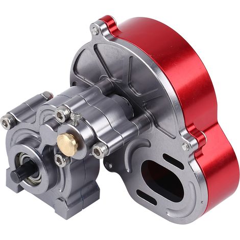 Boîte de vitesses avec support moteur pour voiture RC crawler AX10 SCX10 à l'échelle 1/10 (1/5)