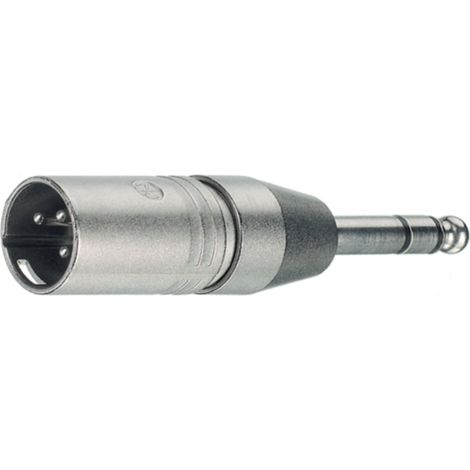 Neutrik NA3MP Adattatore XLR Spina XLR - Spina jack da 6.3 mm Stereo 1 pz. (1/3)