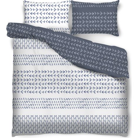 Miss Lucy Dolce Vita Frecce Bettwäsche-Set 220x200 cm und 70x80 cm