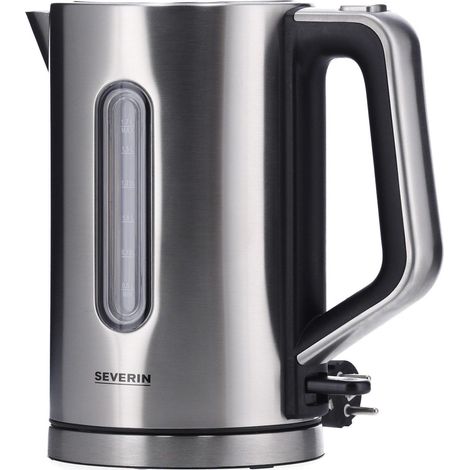 Severin WK 3402 Hervidor eléctrico 1,7 litros plateado