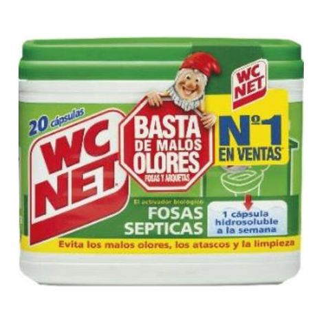 Limpiador Antibacteriano Wc Net 6309337 20 Unidades