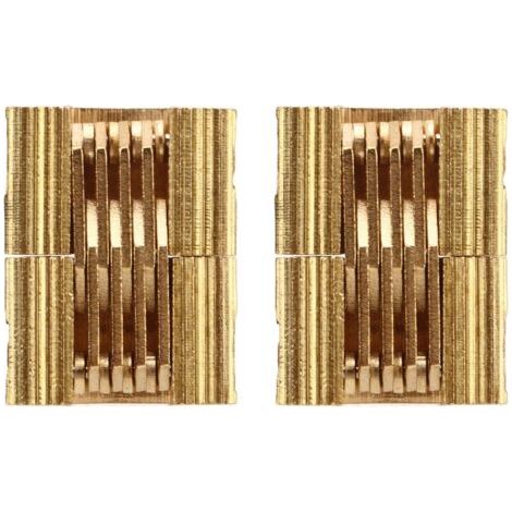 DEESSE SHOP-2 Pièces Charnières Cachées 180 Degrés Dissimulées Charnières Pivotantes Matériel pour Boîte-cadeau de Porte D'armoire (1/5)