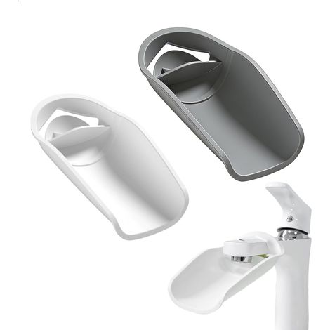 Douchette Evier Cuisine,Lot de 2 Embout Robinet Cuisine avec Large Ouverture, Mousseur Robinet Cuisine Antidéflagrant, Embout Robinet Économiseur d’Eau pour Rallonge Robinet Cuisine (1/5)