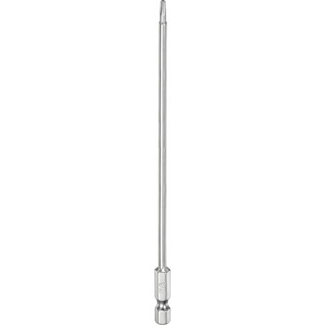 T10 Embout de Sécurité Torx 1/4" Hexagonal 6" Long en Acier S2 (1/5)