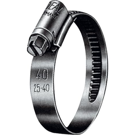 Riegler Schneckengewinde-Schl.schelle, Edelstahl (W5), 8 - 12 mm, 9 mm (1/2)
