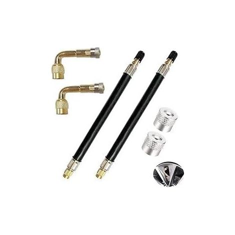 Tyre Valve Extension Kit 110 mm Flexible (1/5)
