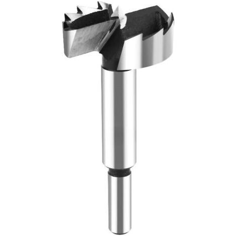 40-mm-Forstnerbohrer für Holz – 90 mm Länge – HSS-Schnellstahl – Rundschaft für Bohrer – Saubere und glatte Bohrlöcher (1/5)