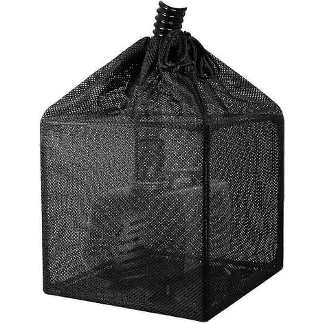 Sac filtrant pour pompe de bassin avec cadre et maille cubique anti-colmatage, adapté aux aquariums extérieurs et aux bassins à poissons, 1 pièce par paquet. (1/5)