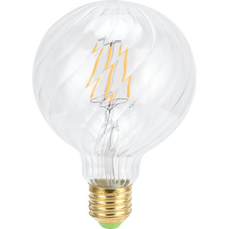 Ampoule LED G95 Transparente 4W Dimmable E27 - Éclairage Chaleureux pour Déco Café et Hôtel (1/5)