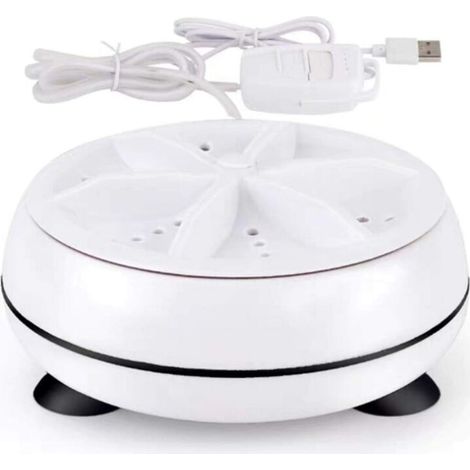 Mini tragbare Ultraschall-Schmutzentfernungs-Waschmaschine, USB-Kabel-Waschmaschine für Reisen, Zuhause, Geschäftsreisen