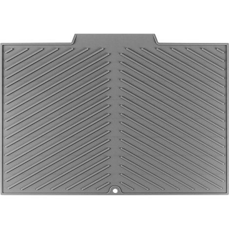 Silikon-Abtropfmatte für Geschirr, 42,6 x 33,2 cm, rutschfest, für die Küche, als Spülbecken-Organizer (1/5)