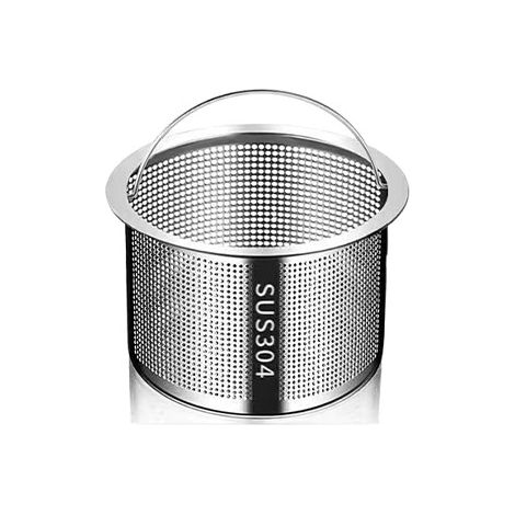 Passoire d'évier de cuisine en acier inoxydable - Panier de filtre d'évier de 5 cm (1/4)