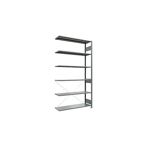 eurokraft pro Scaffale a innesto a fila singola largh x (1/4)