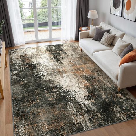 Tapis Salon Résumé 160x230cm Lavable en Machine Rug (1/5)