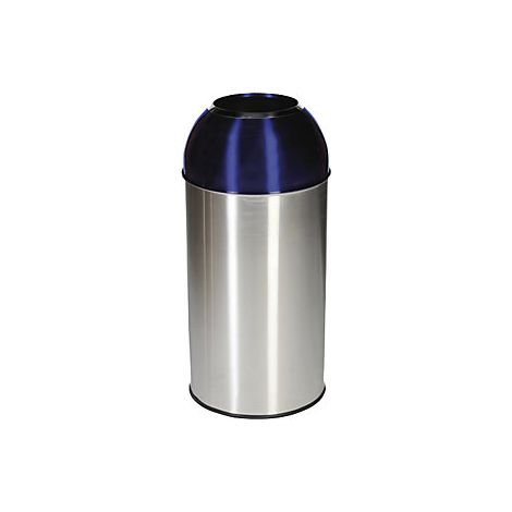 Edelstahl-Abfallsammler  Volumen 40 l  BxHxT 350 x 740 x 350 mm