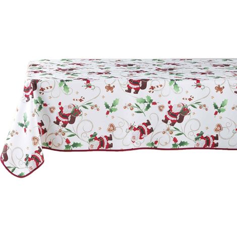 Nappe rectangulaire antitache et infroissable PÈRE NOËL (1/5)