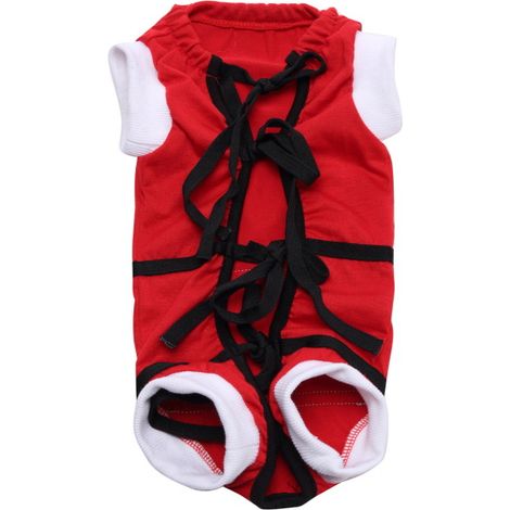 Gilet De Récupération Chirurgicale Pour Chien Et Chat - Coton Élastique Respirant - Protection Post-opératoire - Taille S À Xl (1/5)