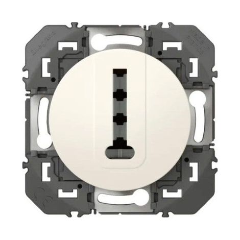 Enchufe de teléfono en T LEGRAND blanco