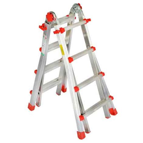 ESCALERA MULTIUSOS 'SQUADRA PIU'' 4+5 peldaños