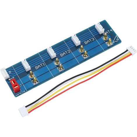 Carte de charge de batterie à 4 ports, hub de charge parallèle compatible avec l'adaptateur B6 Q500 (1/5)