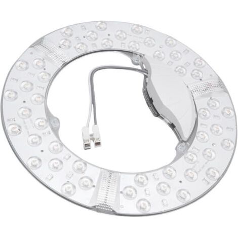 RHG Kit de conversion LED 9,45 pouces pour ventilateur de plafond, module d'éclairage LED 3 couleurs, luminosité réglable, kit de conversion 48 W 240 mm / 9,45 pouces (1/4)