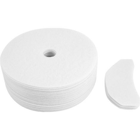 Paquete de 30 filtros universales de pelusa para secadoras, rejilla de seguridad de repuesto. (1/4)