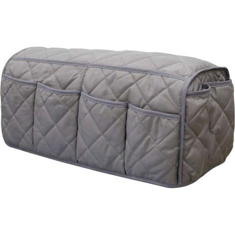 Sac de rangement pour accoudoir de canapé, sac de rangement pour chaise, sac de rangement antidérapant peut contenir des tablettes, des téléphones portables, des livres, des magazines et des télécomm (1/4)